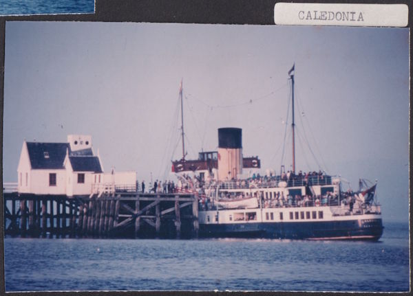 Caledonia at Innellan Pier