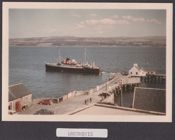 Lochnevis at Innellan Pier