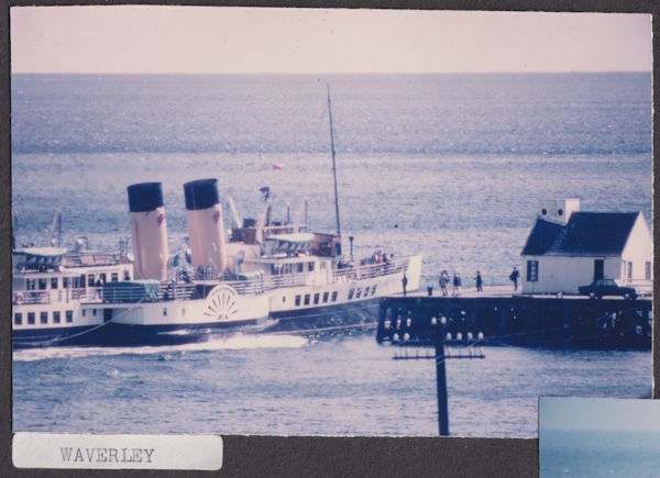 Waverley at Innellan Pier