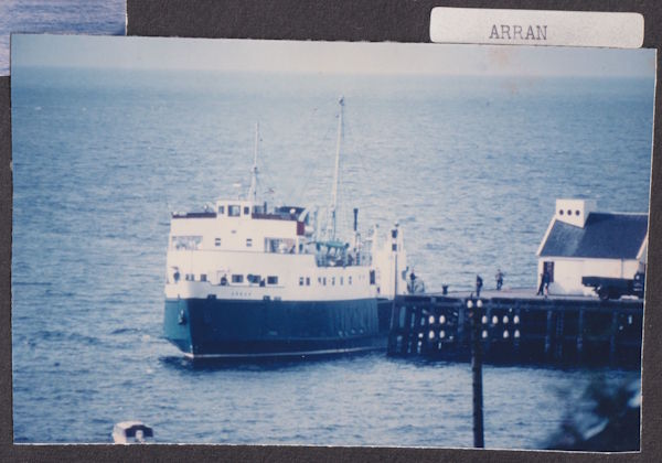 MV Arran at Innellan Pier