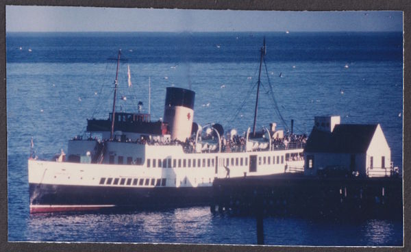 TS Queen Mary II at Innellan Pier