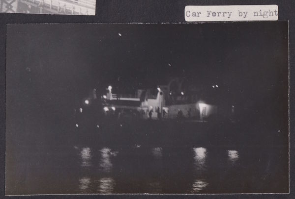 Car Ferry by Night