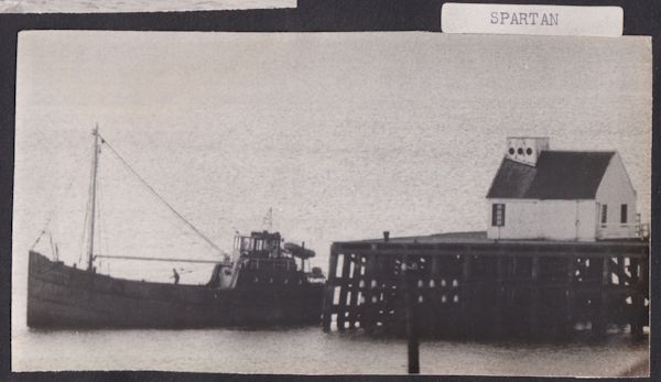 Clyde vessel Spartan at Innellan Pier