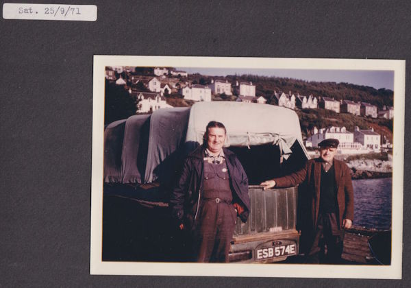 Harry Murphy at Innellan Pier