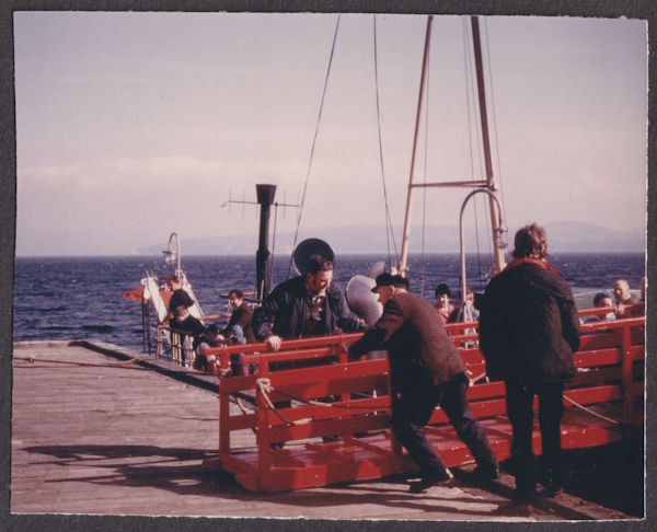 Harry Murphy at Innellan Pier