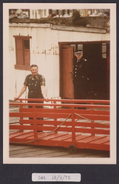 Harry Murphy at Innellan Pier