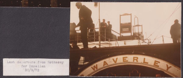 Waverley Leaving Rothesay for Innellan